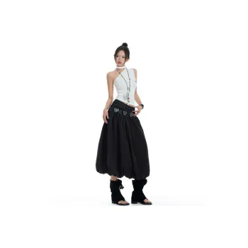 YINLEI Denim Long Skirt Women's