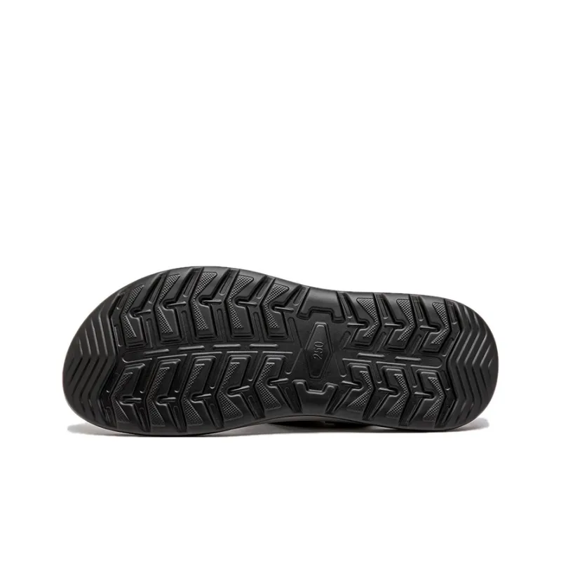 JOSINY Beach Sandals Men's Black-5