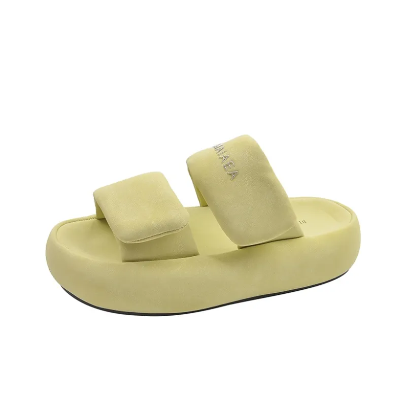 WUJI Rubber Sole Slip Resistant Abrasion Resistant Slide Slippers Women's-10