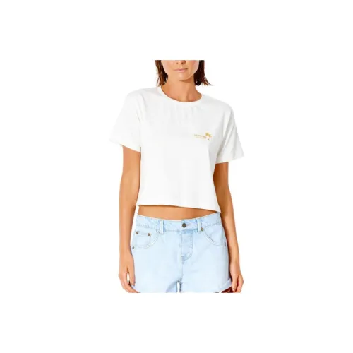 RIP CURL T Shirts Women's White