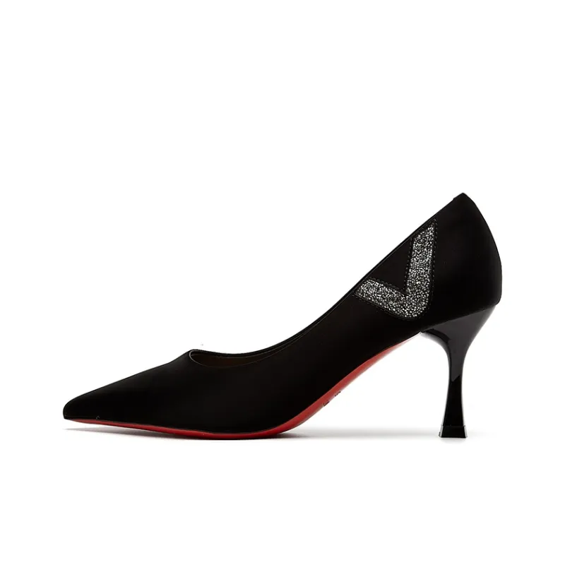 Rich Birds Slim Heel High Heels 7cm Women's-0