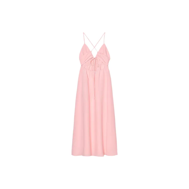 ZARA Slip Dresses Women's Light Pink-1