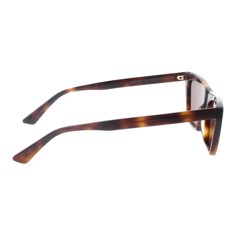 Alexander McQueen Acetate Cat Eye Sunglasses Women's Tortoiseshell-2