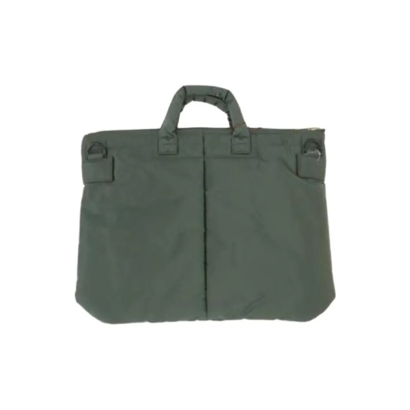 PORTER Solid Color Shoulder Bag, Crossbody Bag, Handbag Unisex Sage Green-2