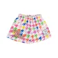 Multicolor Houndstooth Leopard Print Letter