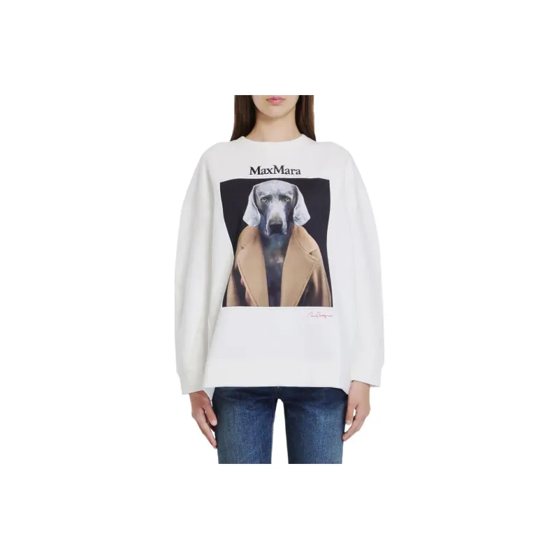 MaxMara Sweatshirt Women's Ivory-0