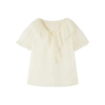 XIANGYING Chiffon Shirt Women's
