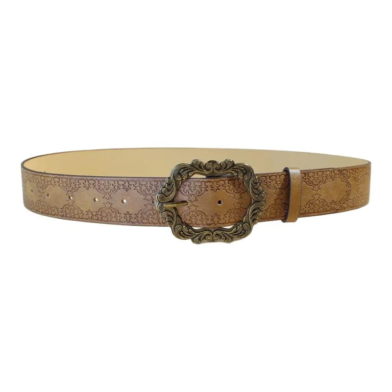 JEANSWEST PU Artificial Leather Belts Women's 3.8CM-1