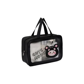 Gentle Welcome Wet/Dry Separation Portable Travel Large Capacity Waterproof Bag Cosmetics Storage Bag