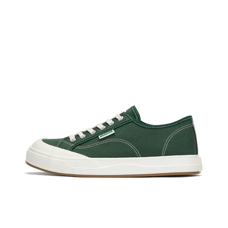 Warrior Slip Resistant And Breathable Low Top Canvas Shoes Unisex-14