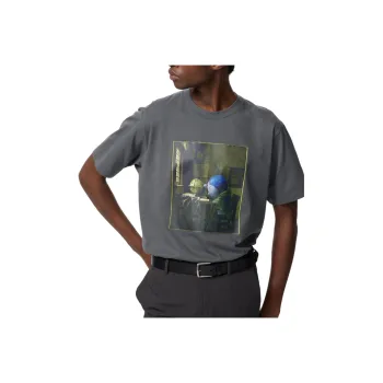UNIQLO x Doraemon X Louvre, Collaboration SS25 T Shirt Unisex Gray