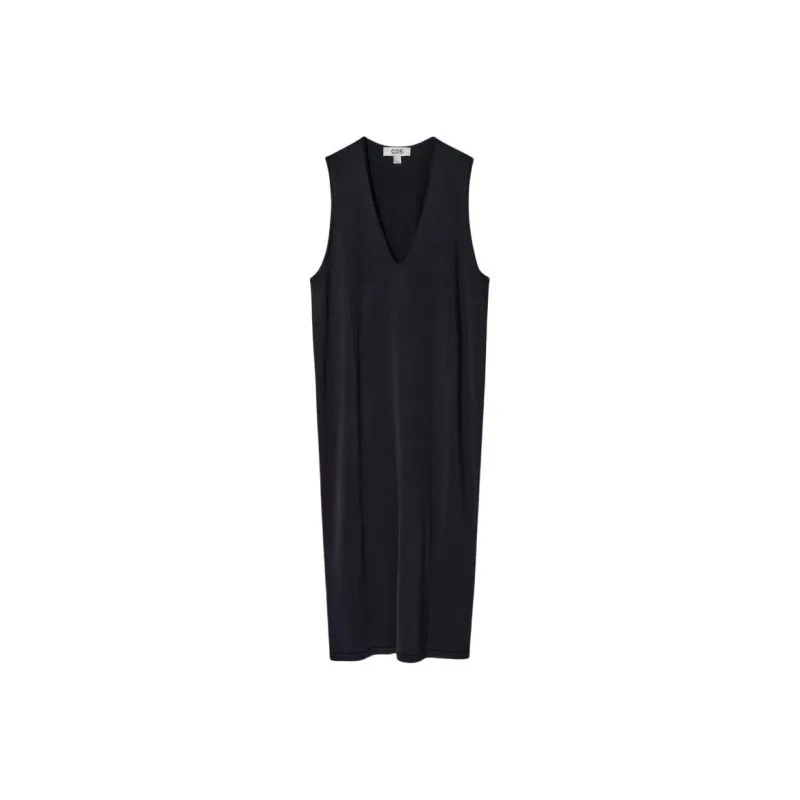 COS Sleeveless Dresses Women's Navy Blue-0