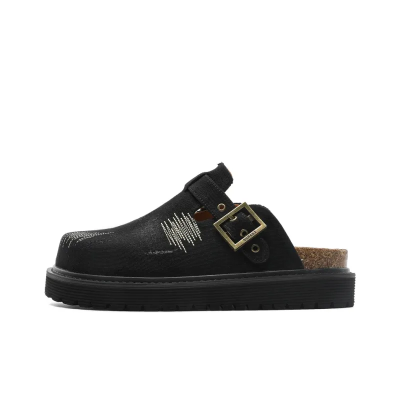 PLO CART Closed Toe Slippers Unisex-0