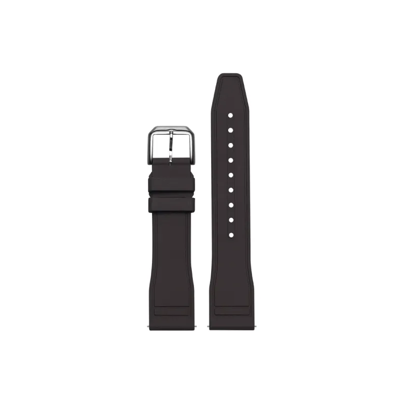 FUDIEN Compatibility With IWC Pilot Mark 'The Little Prince' Quick Release Strap Watch Band Fluoroelastomer Material-12