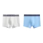 2 Pack (Light Gray+Blue)