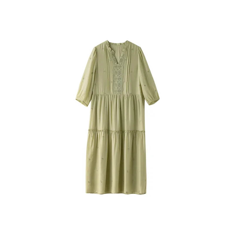 To The West Short Sleeved Dress Women's-0