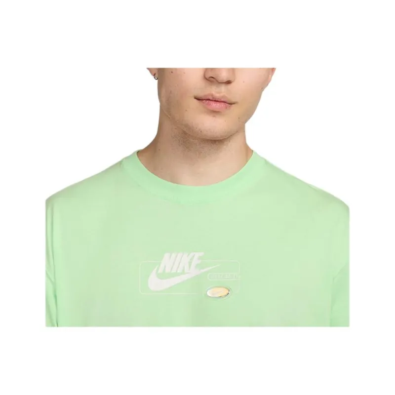 Nike T Shirts Men Green-3
