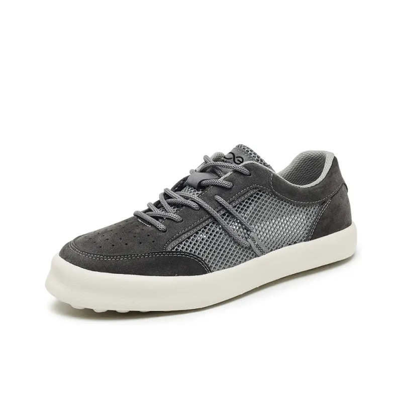 LINGPAO Abrasion Resistant Slip Resistant Low Top Skateboard Shoes Men's-10