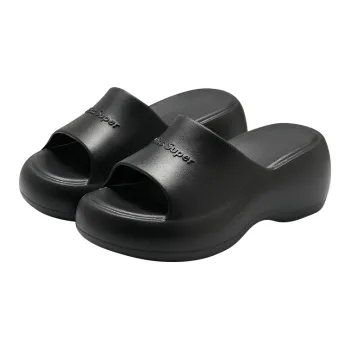 Yu Pu Platform Abrasion Resistant Squashy And Bouncy Feeling Indoor Home Sandals