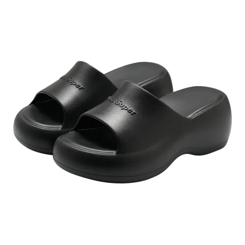 Yu Pu Platform Abrasion Resistant Squashy And Bouncy Feeling Indoor Home Sandals