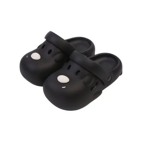 Thin Strips Sandal Slippers Unisex, Black