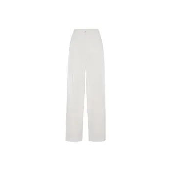 Brunello Cucinelli High Waist Straight Leg Pants