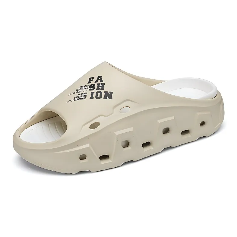 Darcy Sen Slippers Black Gray/Light Green/Khaki White/White Black-64