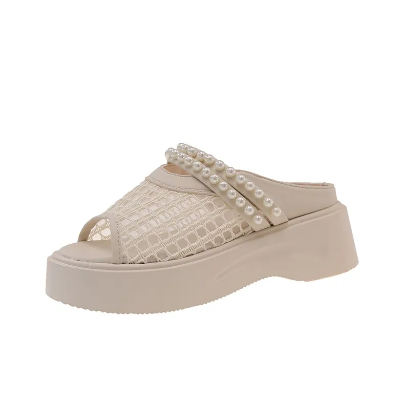 WUJI Rubber Sole Slip Resistant Abrasion Resistant Slide Slippers Women's-0