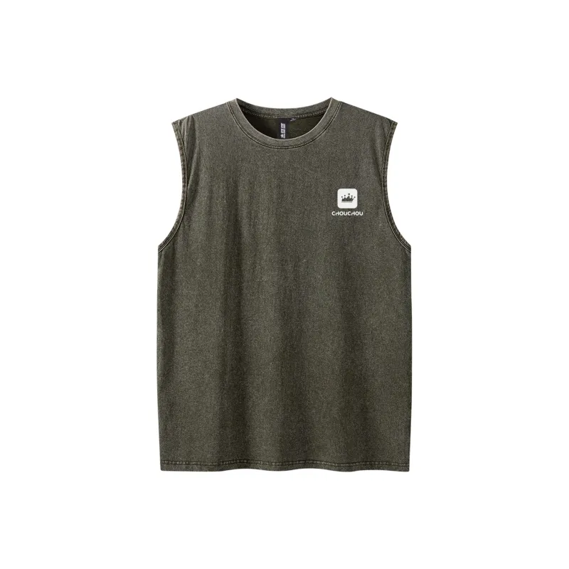 CHOUCHOUS Tank Tops Unisex-10