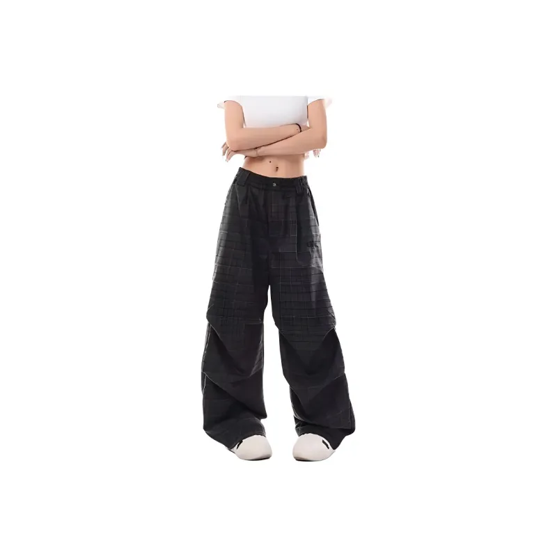JIMI&JONS Casual Pants Unisex Gray-0