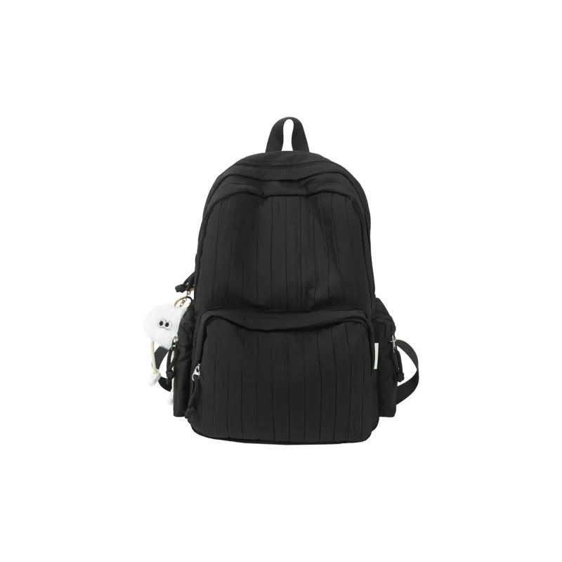 Meow In The Grass Nylon Backpack Unisex Multicolor-5