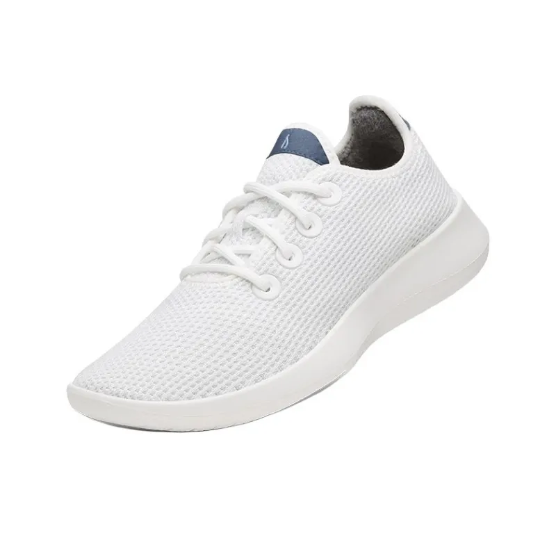 Allbirds Tree Runner Breathable Low Top Casual Shoes Women's Polar White-1