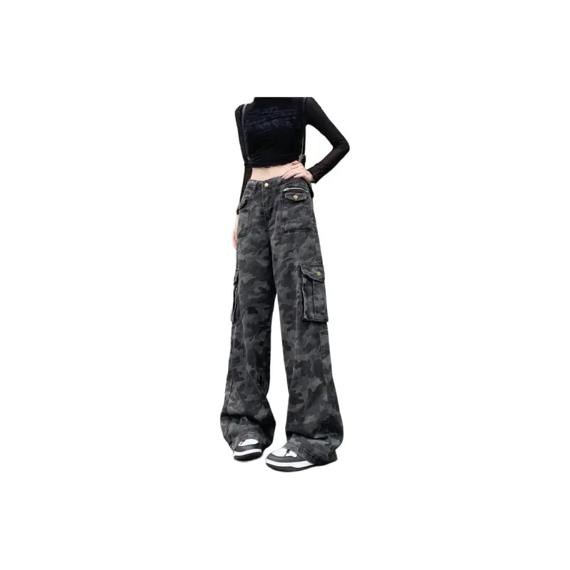MGXEK Jeans Unisex Camouflage-0