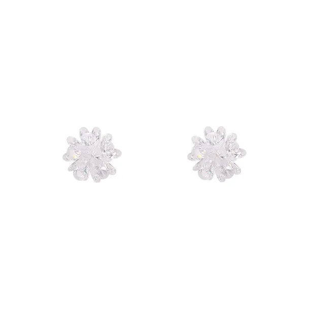 Mango Ornaments Copper, Zircon Stud Earrings Women's-5
