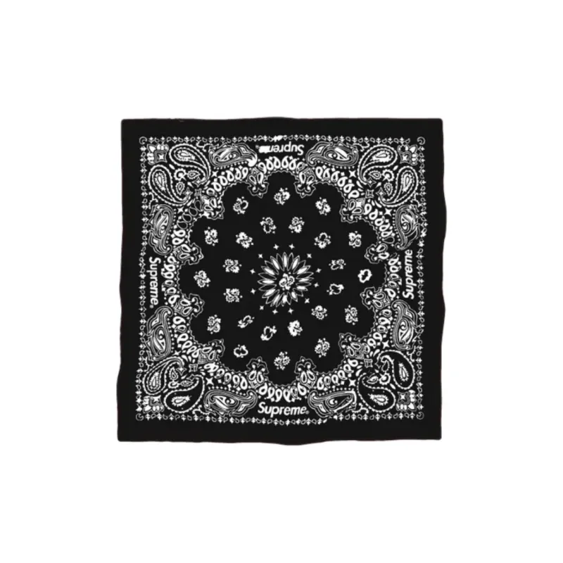 Supreme Silk Scarves Unisex Multicolor-0