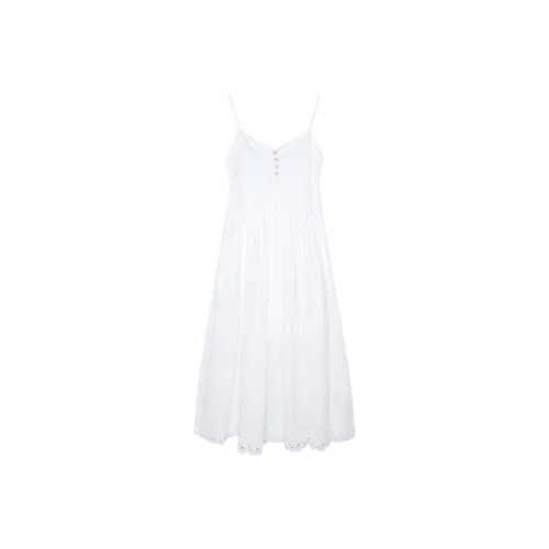ELF SACK Slip Dresses Women's Elegance White