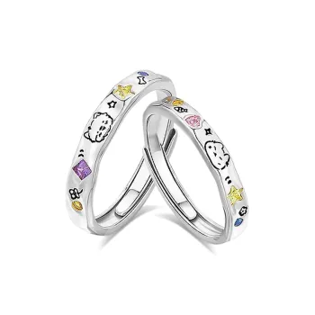 WANLIACC S925 Silver Rings Unisex
