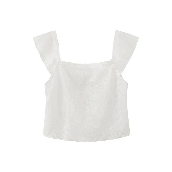 CHUU Chiffon Shirts Women's White-1
