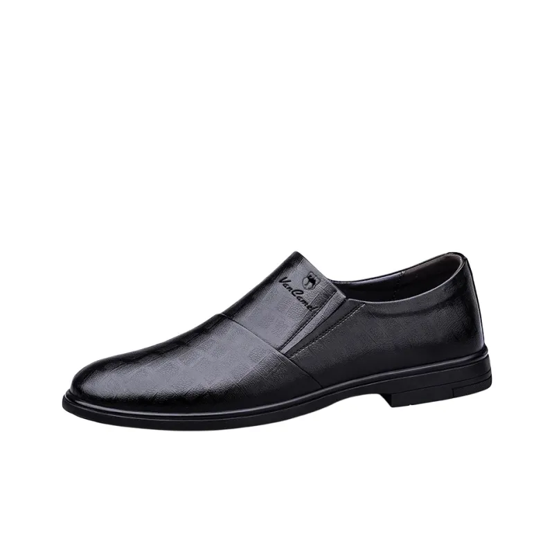 VanCamel Dress Shoes Men's Black-1