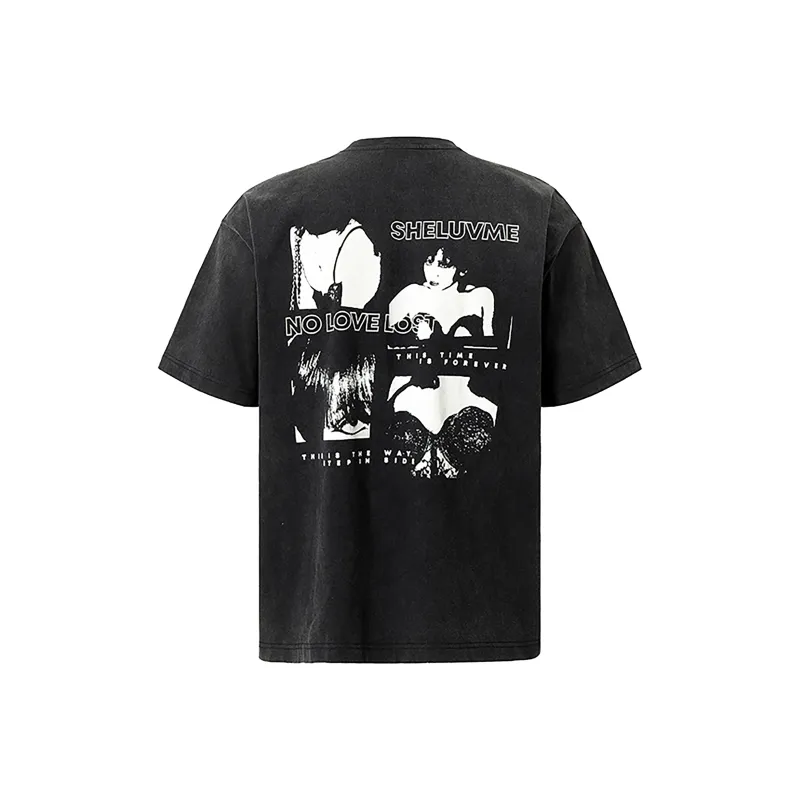 FAKE VINTAGE T Shirts Unisex Black-1