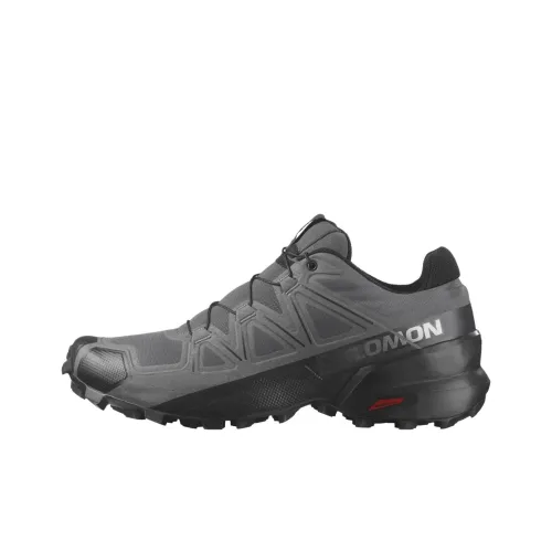 SALOMON Speedcross 3 Anti Slip Wear Resistant Low Top Trail Running Shoes Men's Gray