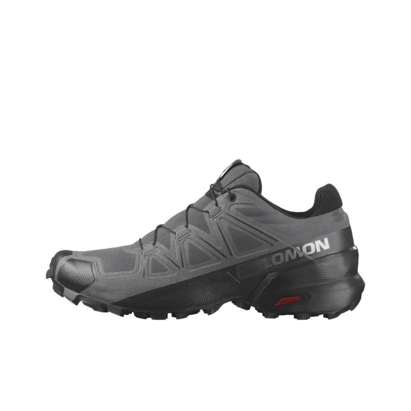 SALOMON Speedcross 3 Anti Slip Wear Resistant Low Top Trail Running Shoes Men's Gray-0