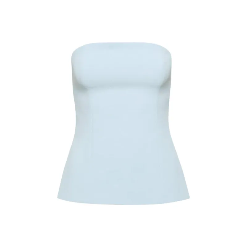 ARITZIA Strapless Tops Women's Dew Blue-0