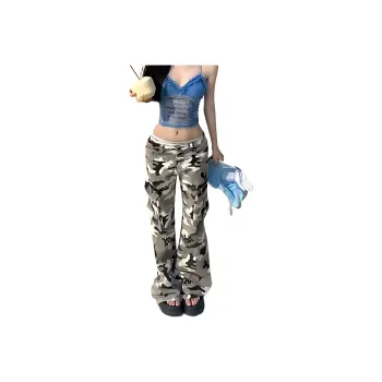 YEARNED Cargo Pants Women's Camouflage