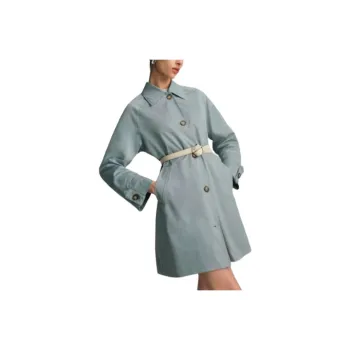 REFORMATION Dion Trench Coat Women's