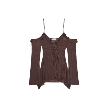 ZARA T Shirts Women's Brown