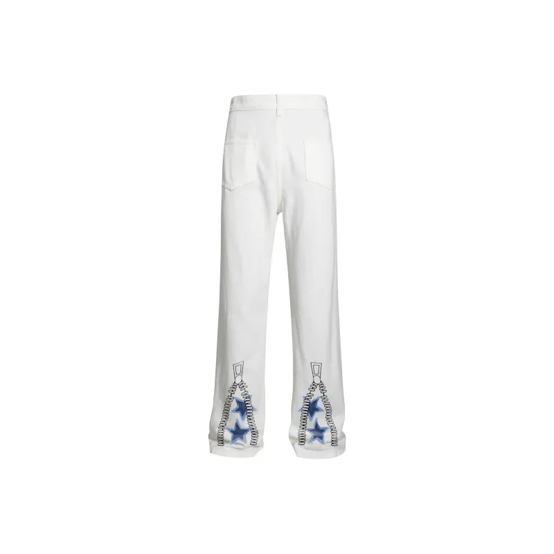 FONDLOOK Jeans Unisex-4