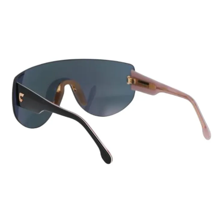 CARRERA Metal Acetate Square Sunglasses Women's Black-2