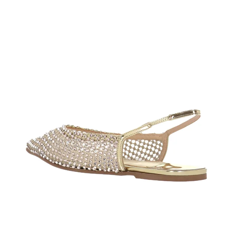 Le Silla Casual Single Shoes Women's Gold-3