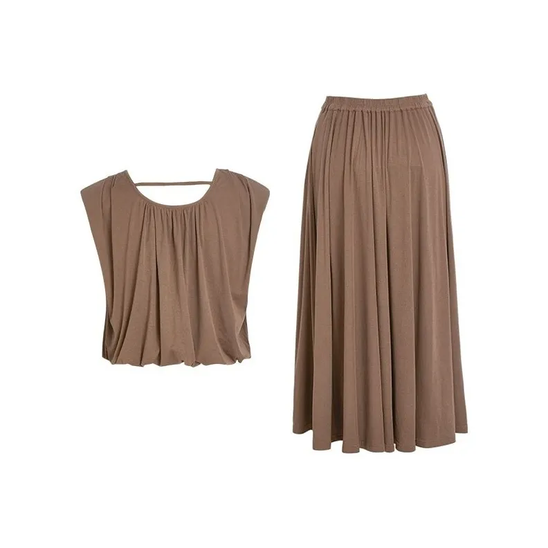 HDFULERN Two Piece Skirt Sets Women's-1